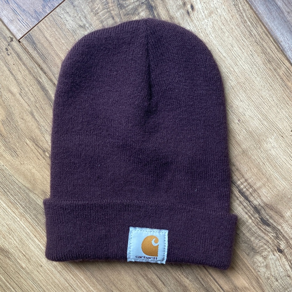 Carhartt Beanie Hat Cap Brown